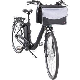 Trixie Cykelkorg För Hundar 6 kg 2i1 Korg & Väska Nylon Svart Grå