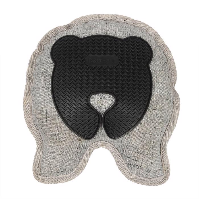 D&D Home Bobo Grey Oxfort Hund Gosedjur Med Slickmatta