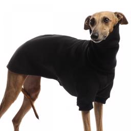 DG DogGear Outdoor Winter Sweatshirt Hundkläder för Vinthundar Svart
