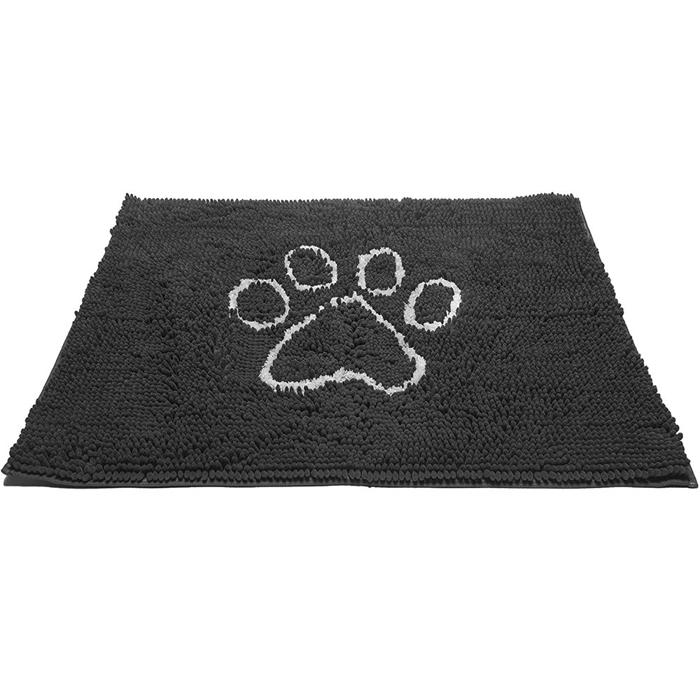 DGS Hunde Måtte Underlag Microfiber Black Mud