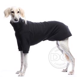 DogGear Outdoor Underwear Winter Dog Clothes för Greyhounds Black