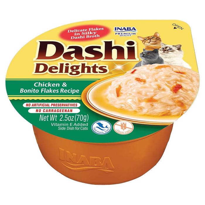 Ciao Dashi Delights Chicken & Bonito Flakes Delikat Tillskottsfoder För Katt