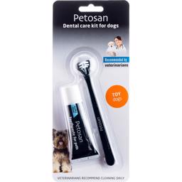 Petosan Dental Kit Toy Dog Tandborste för små hundar