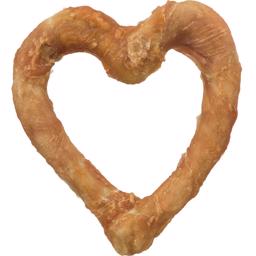 Trixie Denta Fun Beef Skin Chew Heart With Kyckling 125g Stor