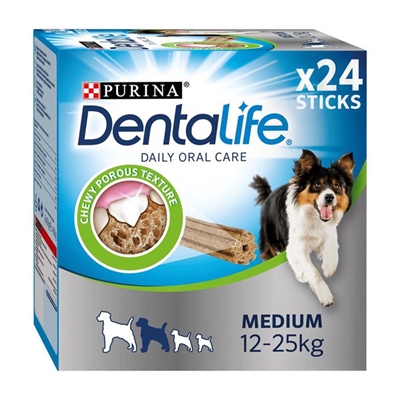 Dentalife Dental Sticks Tuggpinnar Megapack 24 St MEDIUM
