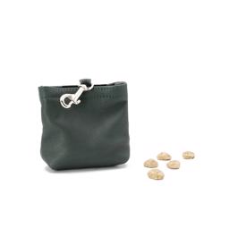 Läder Godisväska Deluxe I Stilren Design Utan Dekoration Grön