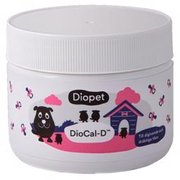 Dioped DioCal-D fodertillskott för hunden med kalcium och vitamin D 150g