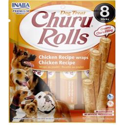 Inaba Churu Kyckling Snack Rolls Med Kyckling Cream Fyll