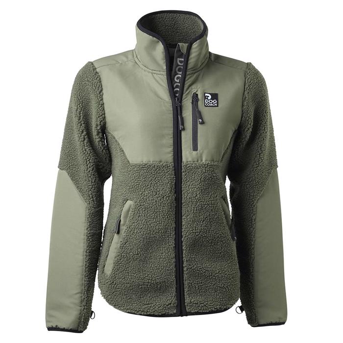 DogCoach Oversized Teddy Sweater Unisex Design Saola Beetle Green