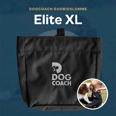 DogCoach Godisväska Elite XL Black Perro