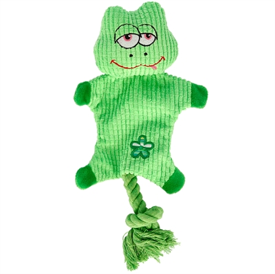Dogman Frogge Groda med prasselpapper och pipljud grön