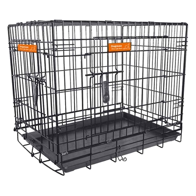 Dogman PREMIUM Hundbur För Hemmet, Utställning eller Bilen i Svart