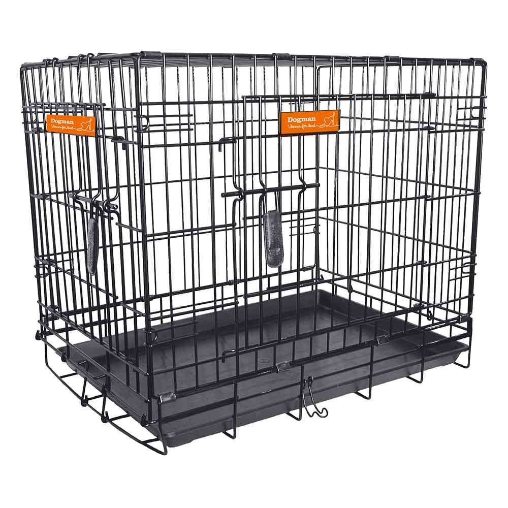 Dogman PREMIUM Hundbur För Hemmet, Utställning eller Bilen i Svart