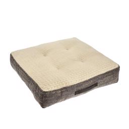 Dogman Hundbädd Mysan Memory Foam Grå Creme