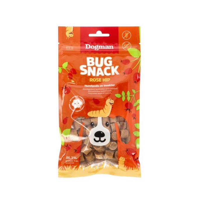 Dogman Dog Treats Bug Snack Nypon 80g