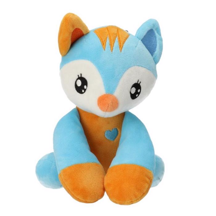 Dogman Toys Plysch Fox Kawaii Turkos