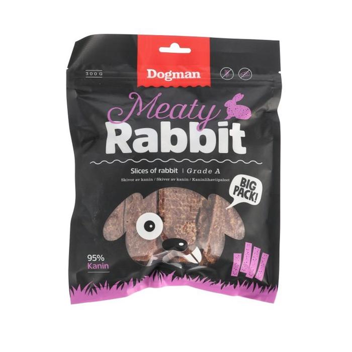 Dogman KaninFilet Skivor Av Kanin HundeSnack 300g