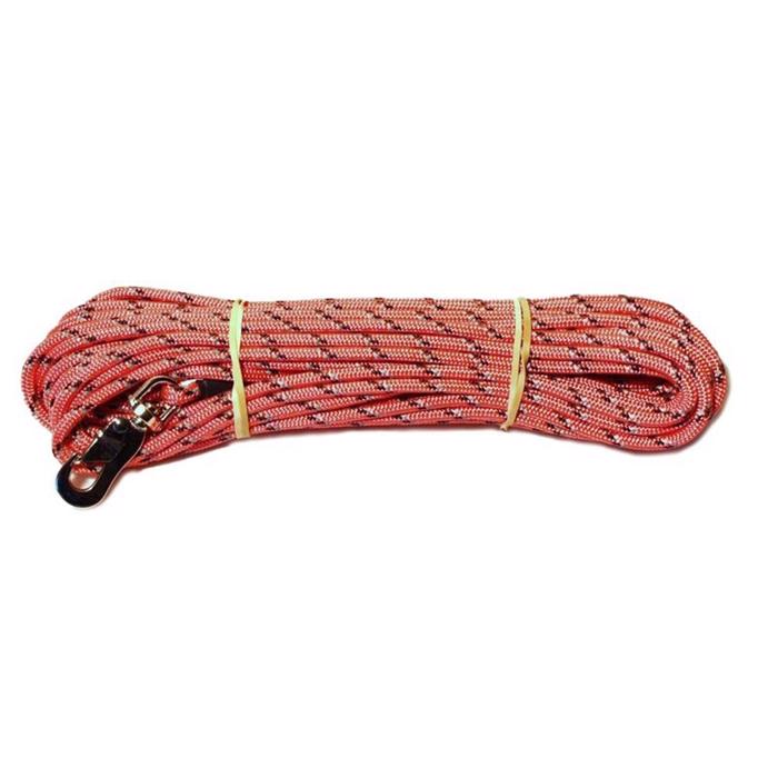 Alac Spårlina För Träning och Promenad Rosa med Reflex 15m