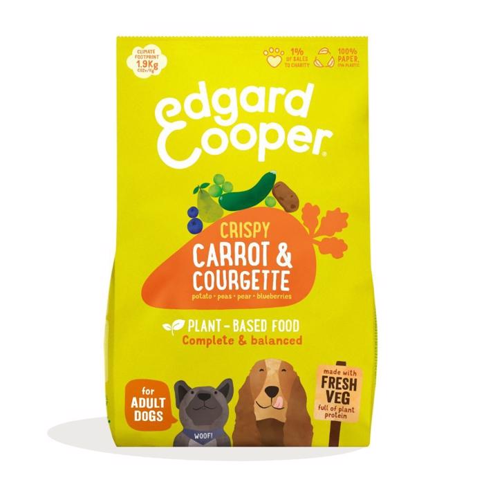 Edgard Cooper Crispy Morot & Zucchini Växtbaserat hundfoder 2,5 kg