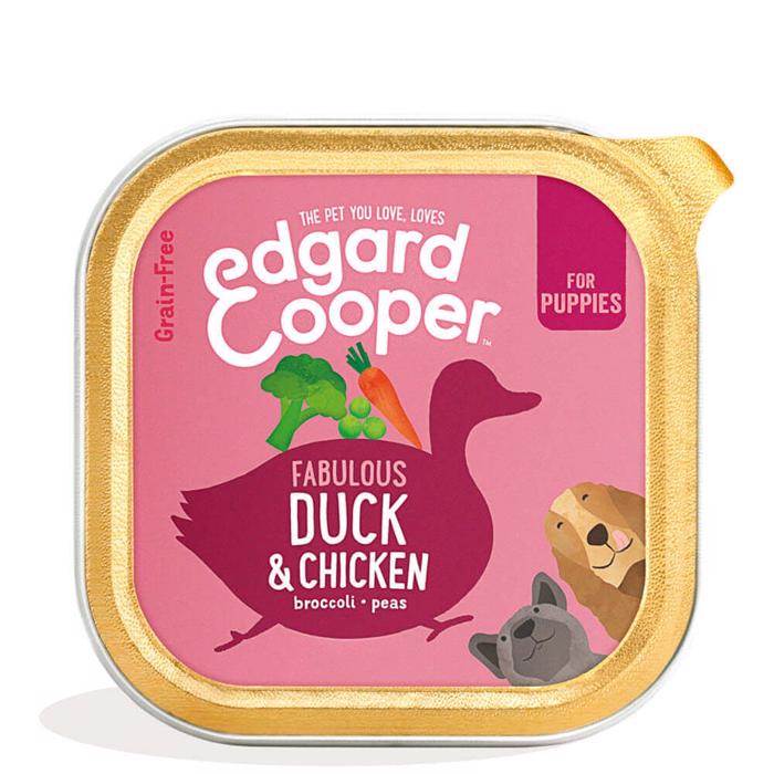 Edgard Cooper Våtfoder Fabulous Duck & Chicken For Valpar 300g