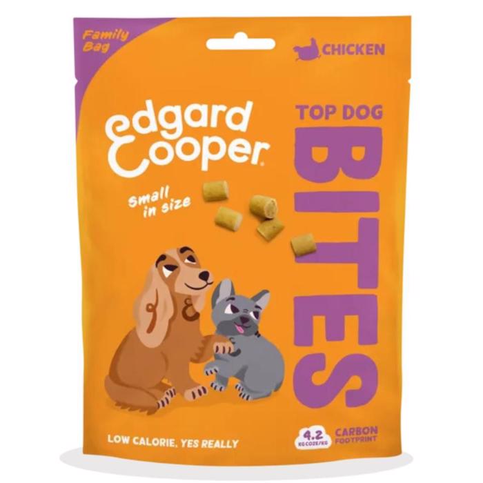 Edgard Cooper Treats in Small Bites Top Dog Bites Kyckling 120g