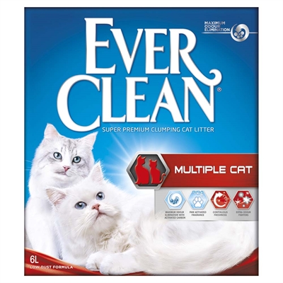 Ever Clean Kattsand Multiple Cat 6L