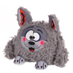 Flamingo Dog Toy Plysch Bandit Tazma Wolf Stygg & rolig