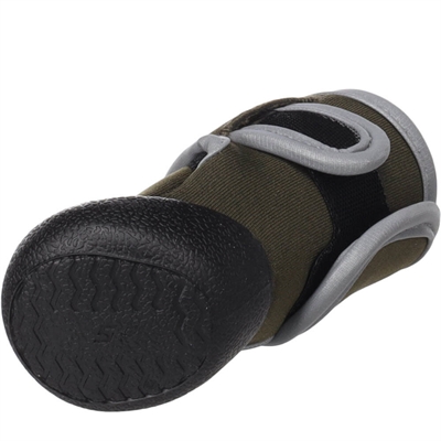 Hundskor Justerbar & Halkfri Modell LAKY KhakiGröna 2st