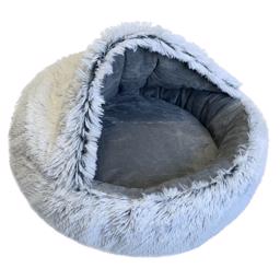 Fluffy Comfort Cuddly Hollow Model Frozen White