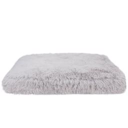 Fluffy Relax Dog Pillow Extra Bekväm & Tjock Ljusgrå LITEN - SUPER ERBJUDANDE