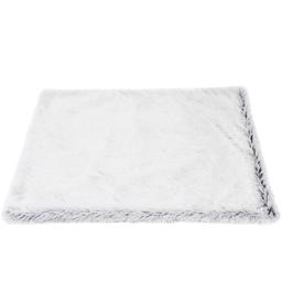 Fluffy Soffa Filt Till Hunden Mjuk & Härlig Frostvit 100x70 cm