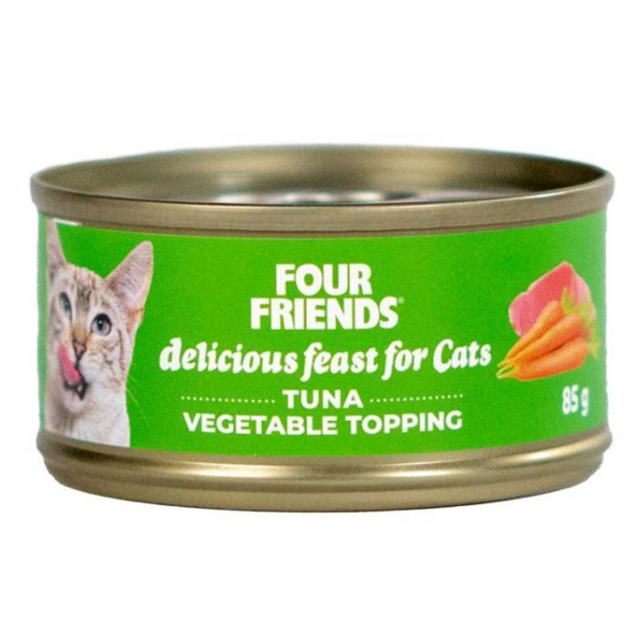 Four Friends Våtfoder Till Katt med Tonfisk & Morötter 85g
