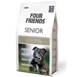 Four Friends Torrfoder för Seniorhunden 3 Kg