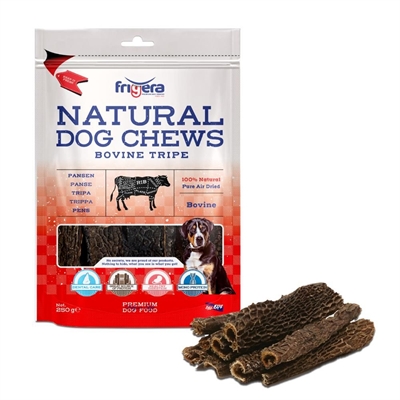 Frigera Natural Dog Chews Bovine Tripe Nötkall 250g