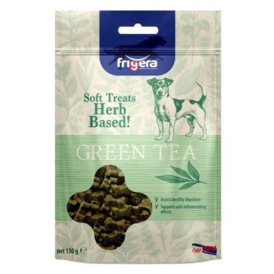 Frigera Soft Treats Herb Based Godis med Grönt Te 150g