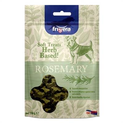 Frigera Soft Treats Herb Based Godis med Rosmarin 150g