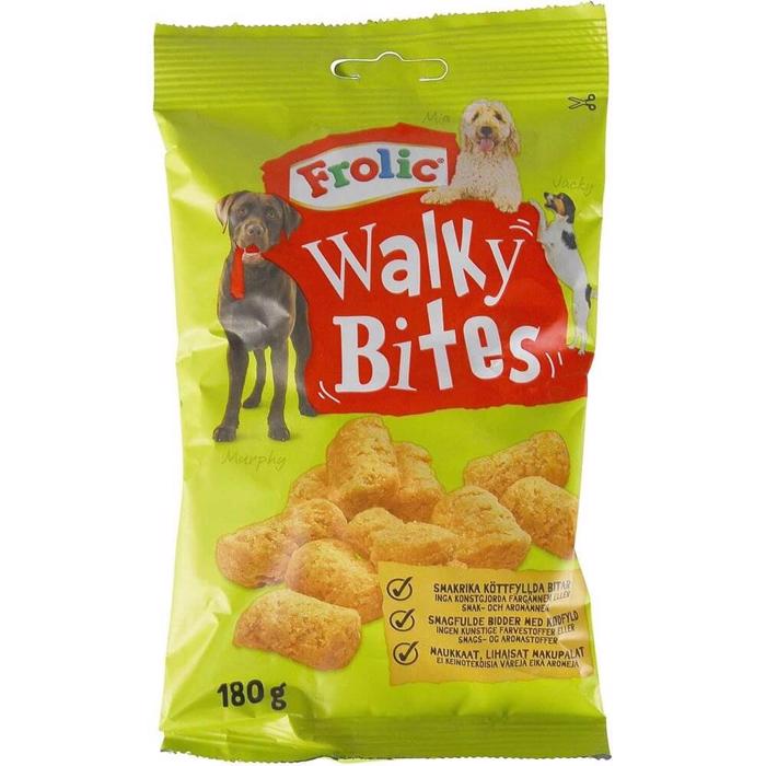 Frolic Walky Bites Läcker Mjuk Godbit För Alla Hundar 180g