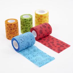 Kruuse Fun Flex CARE Självhäftande bandage 10 cm x 4,5 m