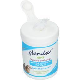 Glandex Wipes Särskilt skonsamma våtservetter för hundar Måsen 75 st