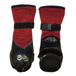 Go Fresh All Terrain Booties Hundskor Design Scarlet Red