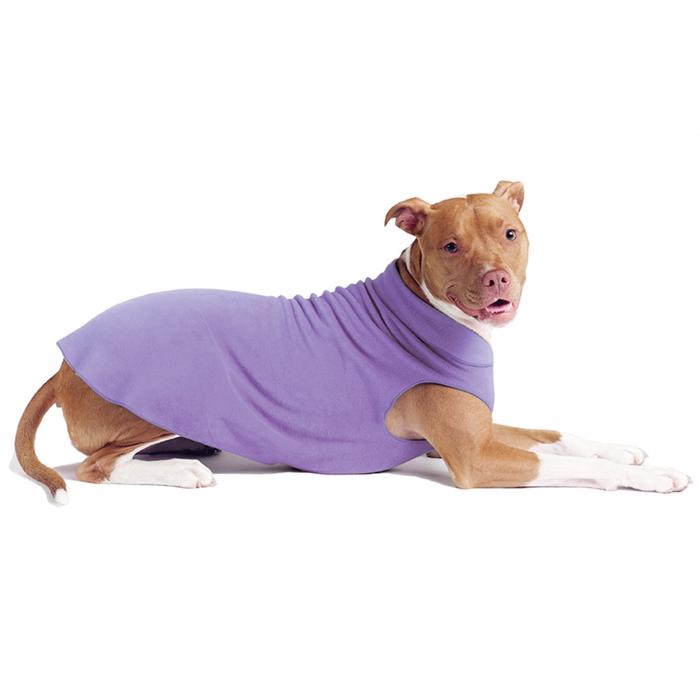 GoldPaw Dog Fleece Stretch Pullover Lavendel