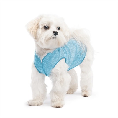 Goldpaw Sun Shield Hundtröja Skyddar Mot Solen Ocean Blue Str. 8