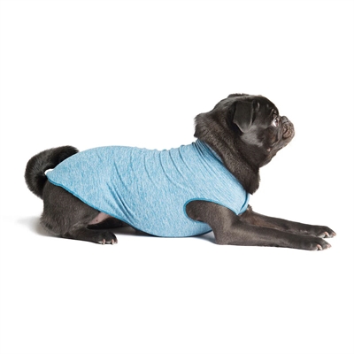 GoldPaw Sun Shield Hundtröja Skyddar Mot Solen Ocean Blue Strl. 14