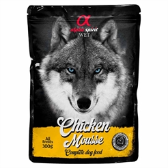 Alpha Spirit Wet Kycklingmousse Våtfoder för Hundar 300g