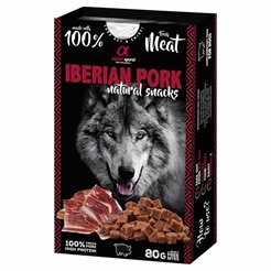 Alpha Spirit Hundgodis av 100 % färskt kött Iberiskt fläskkött 80 g
