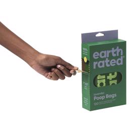 Earth Rated Eco Friendly Hundpåsar Med Handtag Lavendel Doft 120st