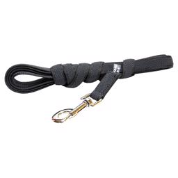 Julius K9 Super Grip Hundkoppel UTAN Handtag Svart & Grå 3 Meter 14mm