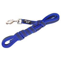 Julius K9 Super Grip Hundkoppel MED Handtag Blå & Grå 3 Meter 20mm