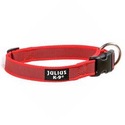 Julius K9 Super Grip Halsband i RÖD