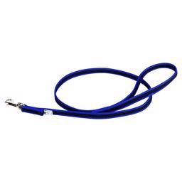 Julius K9 Super Grip Hundkoppel MED handtag Blå & Grå 1 meter 14mm